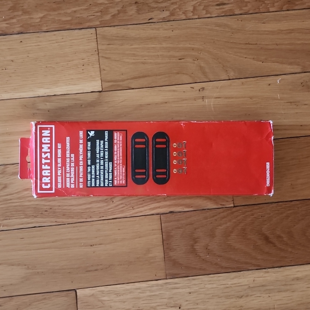 Craftsman poly slide shoe kit.